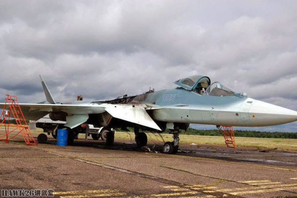 苏57机炮实弹射击视频曝光炮口火焰冲天已进入批量列装阶段