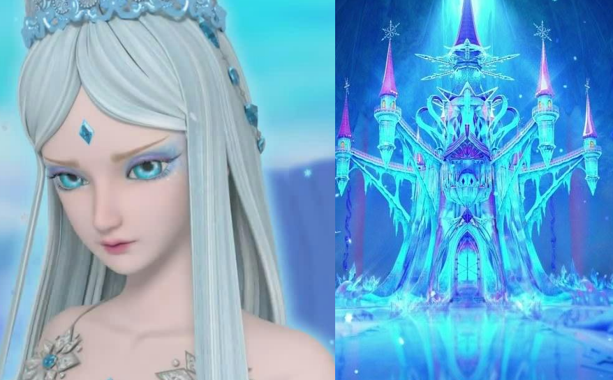 叶罗丽仙子宫殿大比拼冰公主宫殿外表最华丽她却宛如坐监狱