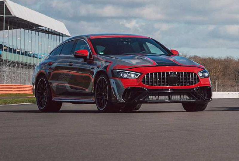 3秒破百梅赛德斯amggt73e实车曝光