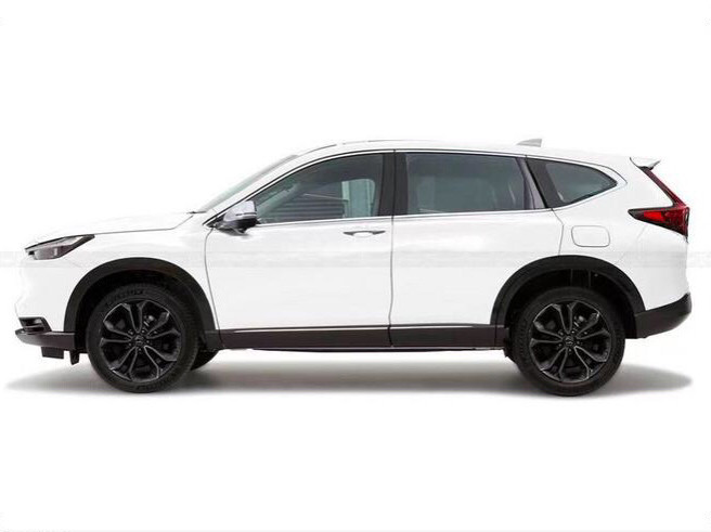 是趋势还是免不了俗?采用贯穿式尾灯,新一代本田crv假想图曝光