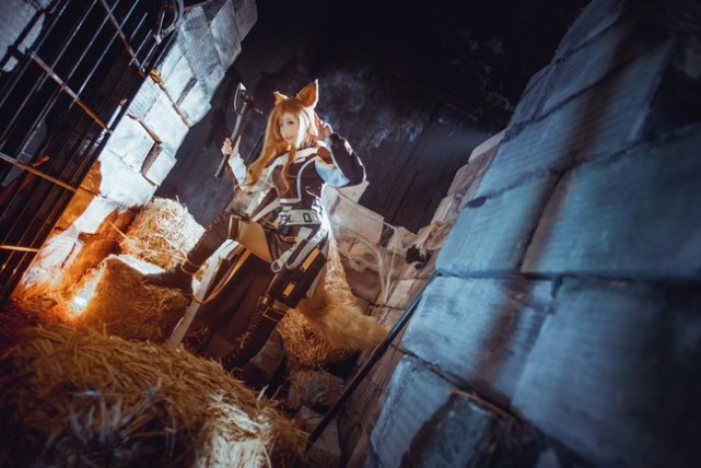 cos明日方舟刻俄柏cos正片