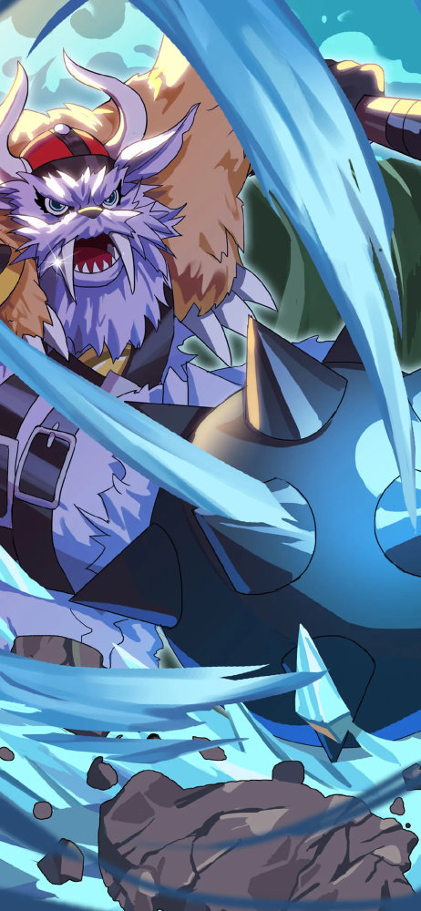 【数码宝贝】无水印壁纸,进化吧,亚古兽!_腾讯新闻