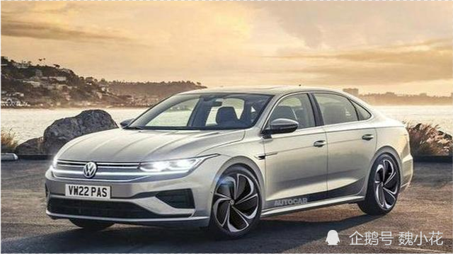 2022款b9迈腾曝光首次加入保时捷挡杆内饰可媲美bba