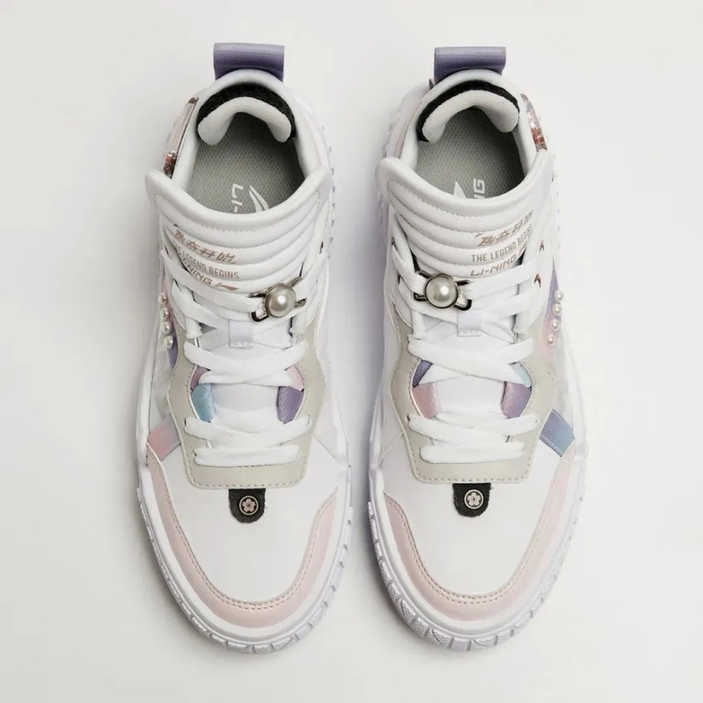 李宁绝了樱花粉配色全城9代曝光这不比棉花糖好看