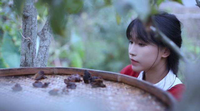 微博之夜李子柒离开了滤镜真实颜值惹人注目