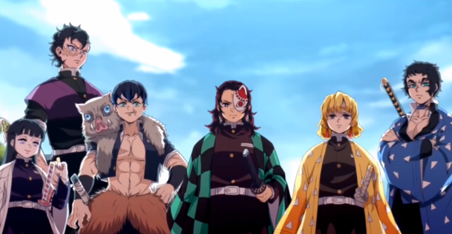 鬼灭之刃 炭治郎长大后的柱合会议 猪头大变样 善逸有颗少女心 炭治郎 鬼灭之刃 善逸 少女心 鬼杀队 伊之助