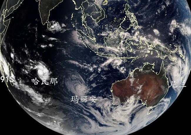 尼兰|拉尼娜压制不住了？海洋3风暴共舞，JTWC：尼兰或成17级超强台风