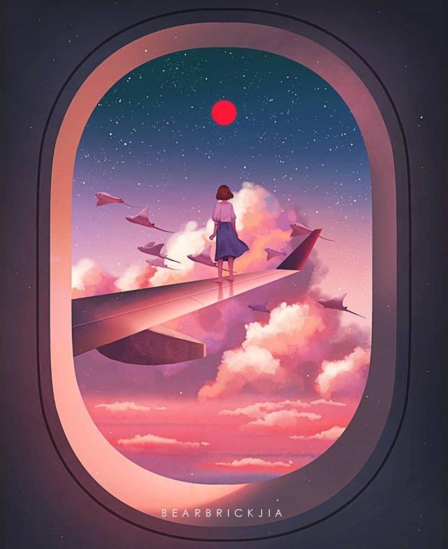 梦幻系插图太好看了