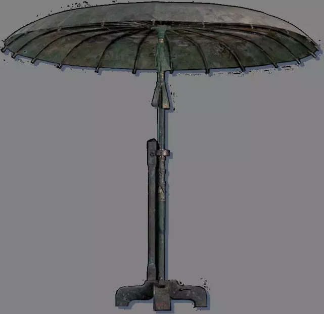古代车上的伞盖图片