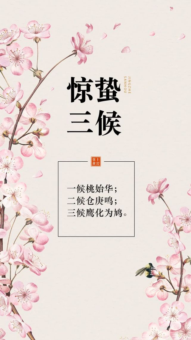 今日惊蛰丨微雨众卉新,一雷惊蛰始|传媒|二十四节气|融媒体中心|黄岩