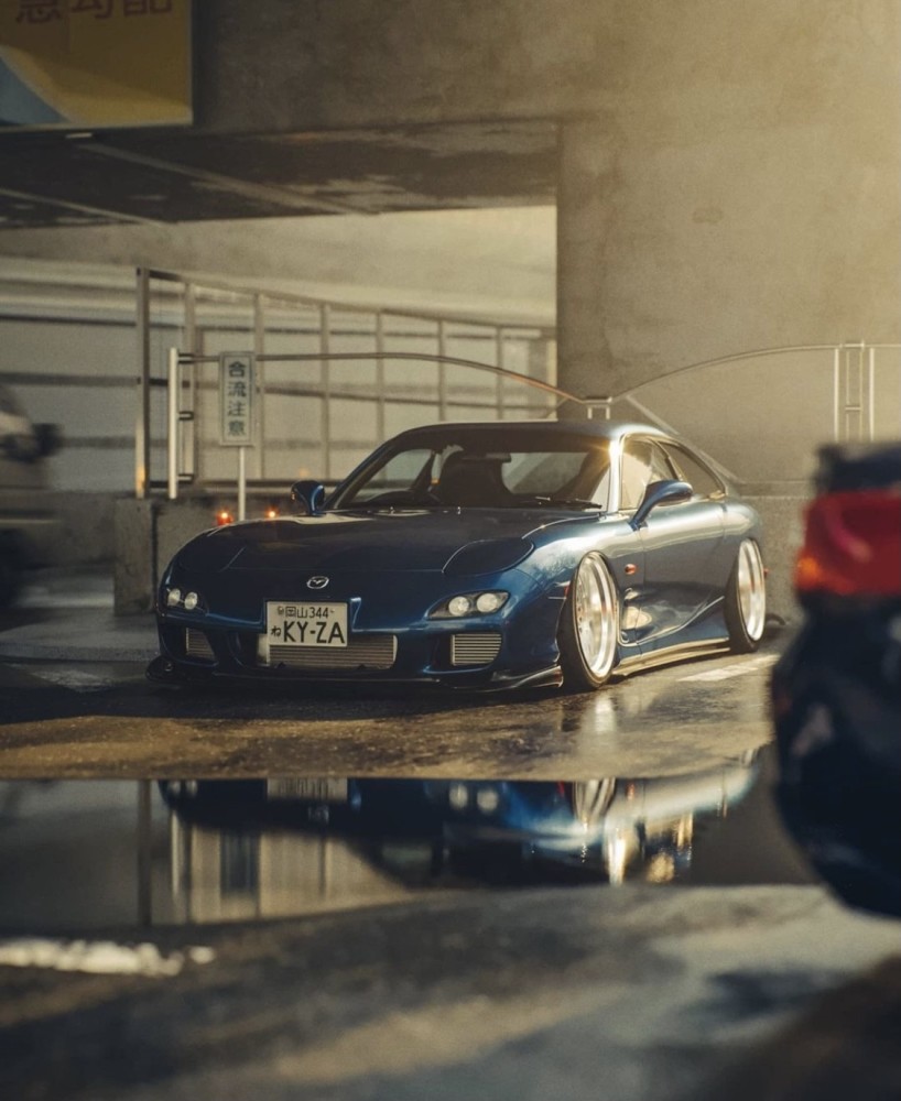 优雅的造型,马自达rx-7,猎装版形式的改装设计_腾讯新闻