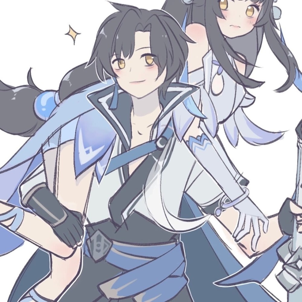 曜和西施情头"少女怎么会拒绝闪耀的宝藏呢"_腾讯新闻
