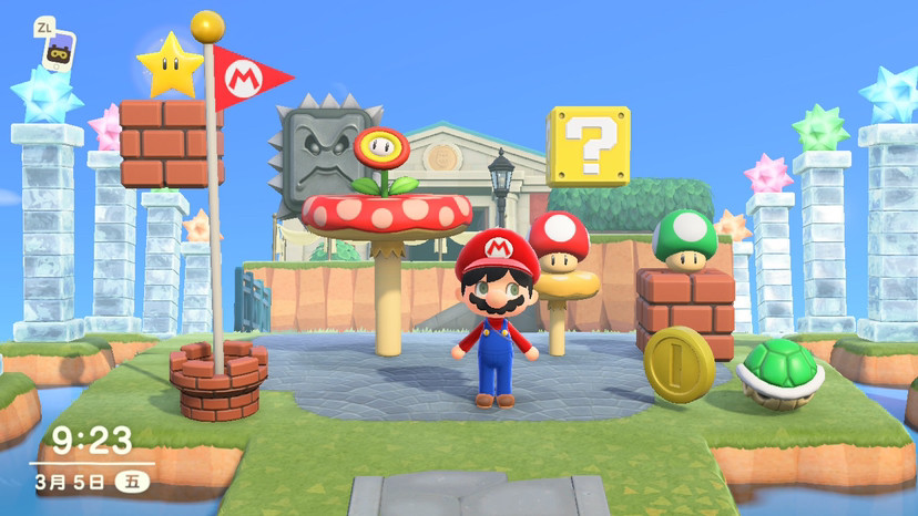 动森联动超级马里奥这14款不要钱的新家具让人找回童年