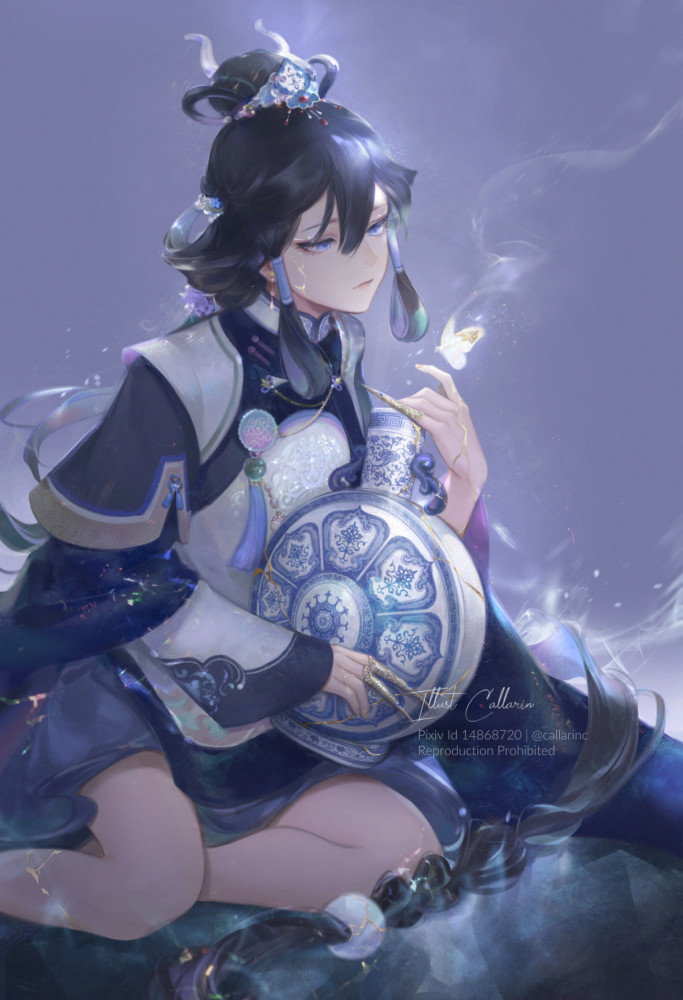 画师callarin插画作品,简直是视觉盛宴啊!