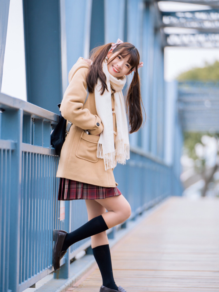 jk少女满满的日系风格女孩子一定要穿一次jk制服