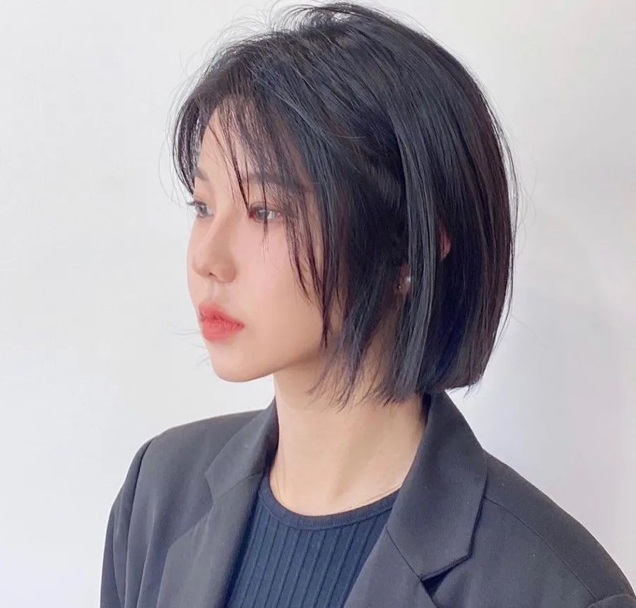 齐耳bob也太适合春季了