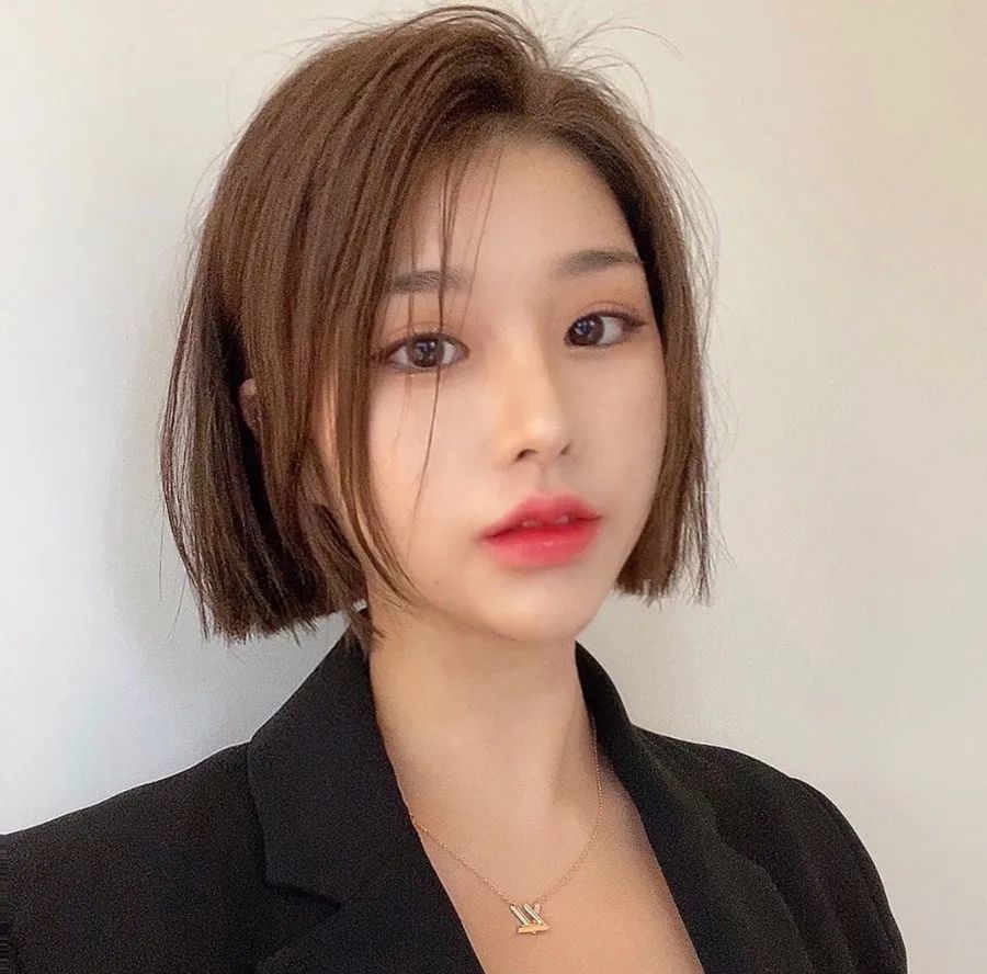 齐耳bob也太适合春季了