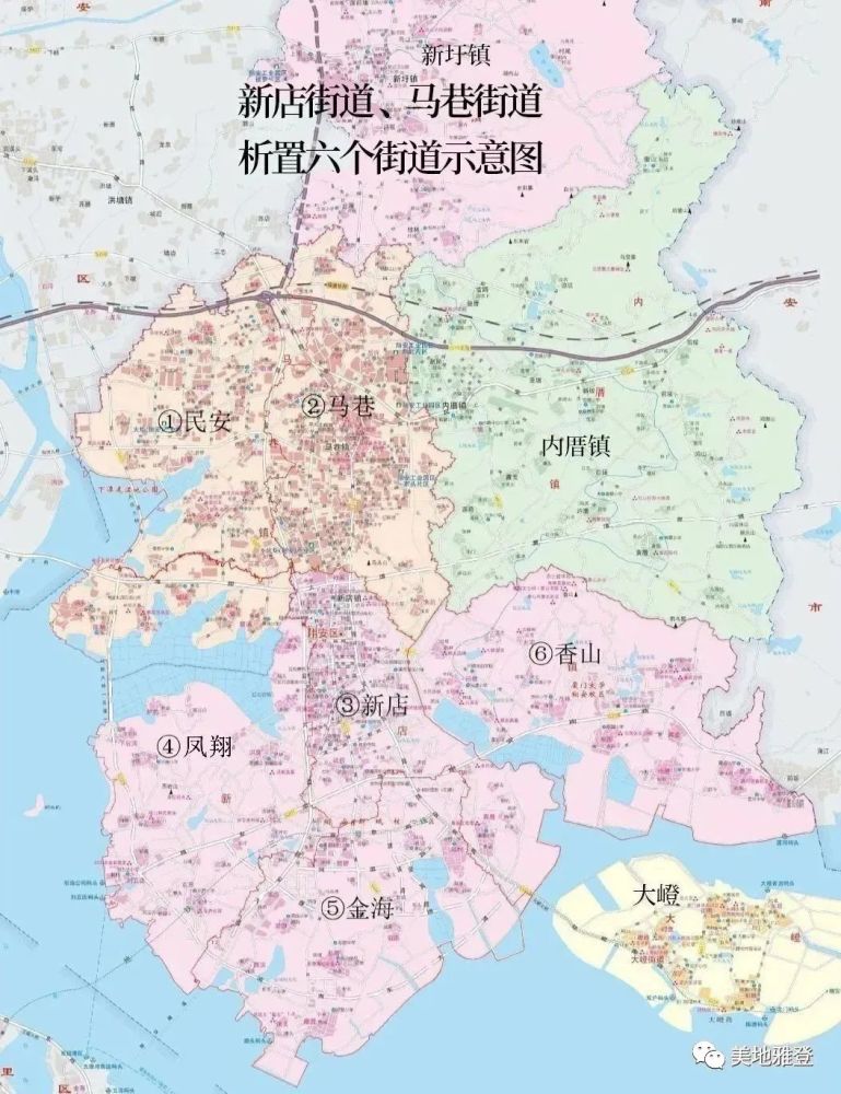 翔安区6个街道时代来了新店凤翔金海香山马巷民安