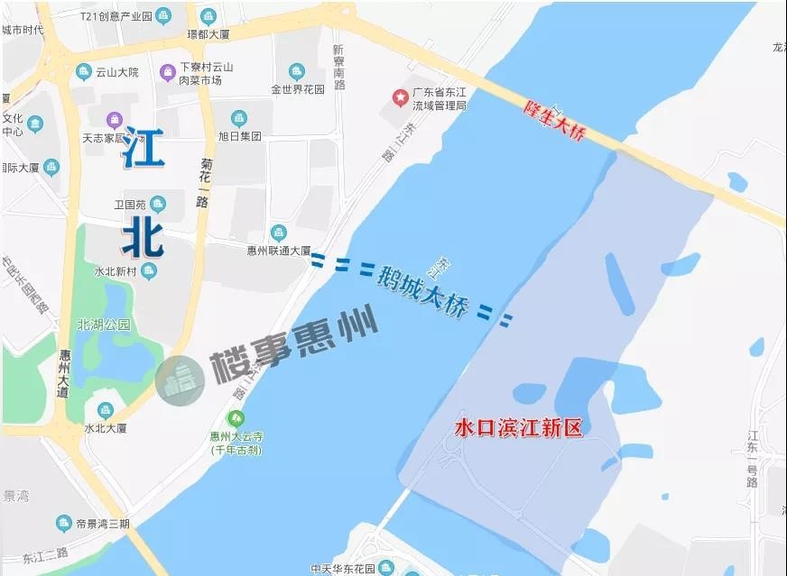 最新鵝城大橋來了水口濱江新區將成爭奪寶地