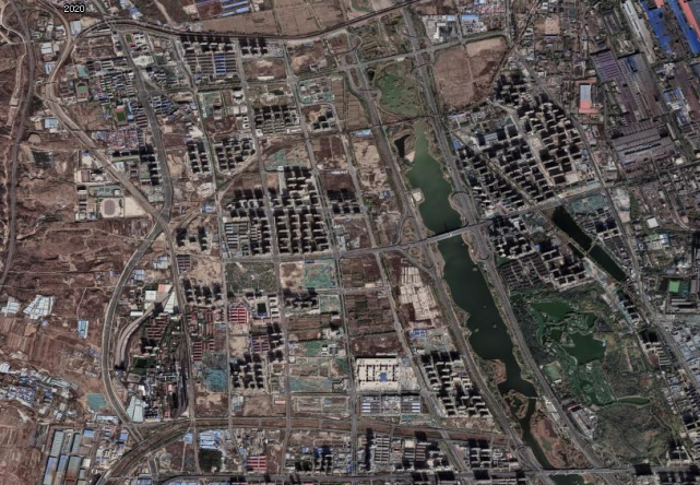 太原各大新区开发区新片区最新高清卫星图