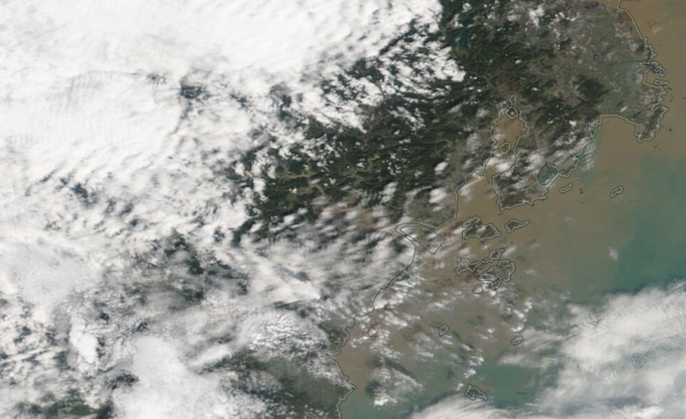 水汽|怪事？浙江温州突现奇特“春卷云”，分析：或是连阴雨前兆