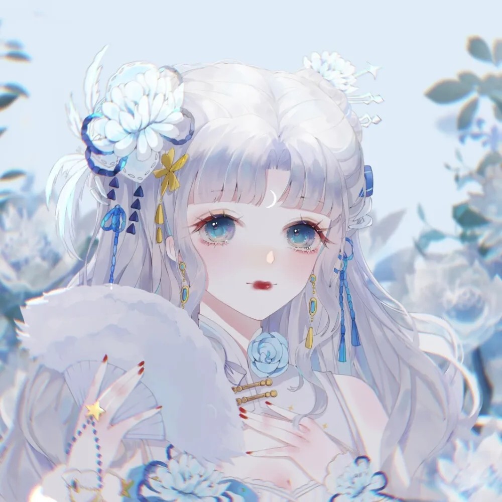 唯美仙气飘飘女生头像_腾讯新闻