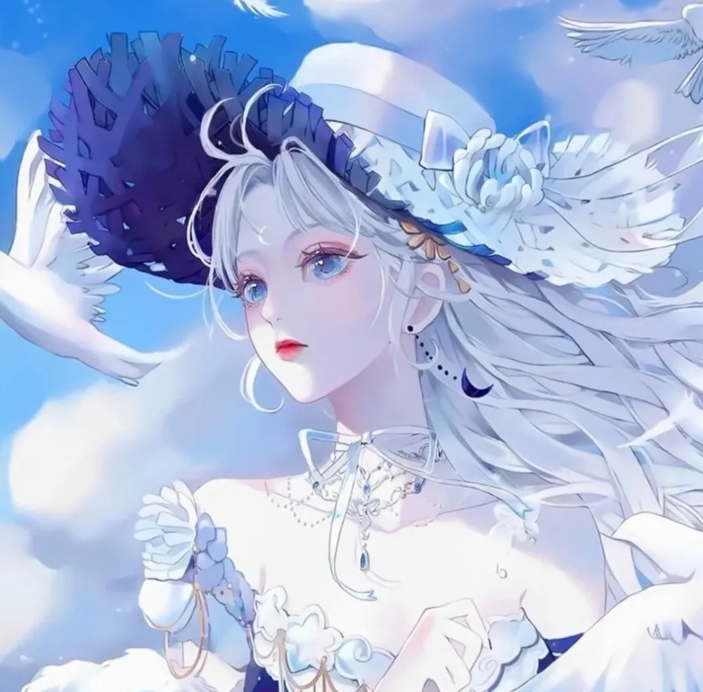 唯美仙气飘飘女生头像_腾讯新闻