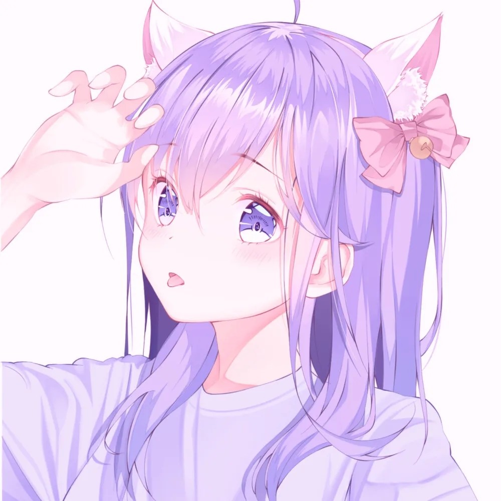 唯美仙气飘飘女生头像