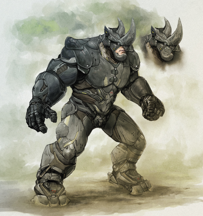 犀牛人金并绝对是蜘蛛侠最强劲的对手之一,他是漫威宇宙中最危险,最