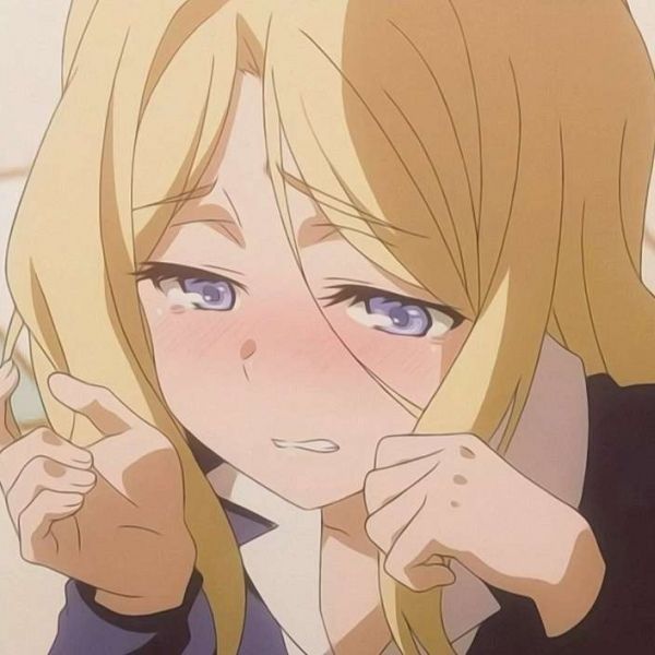 动漫头像丧系动漫女头