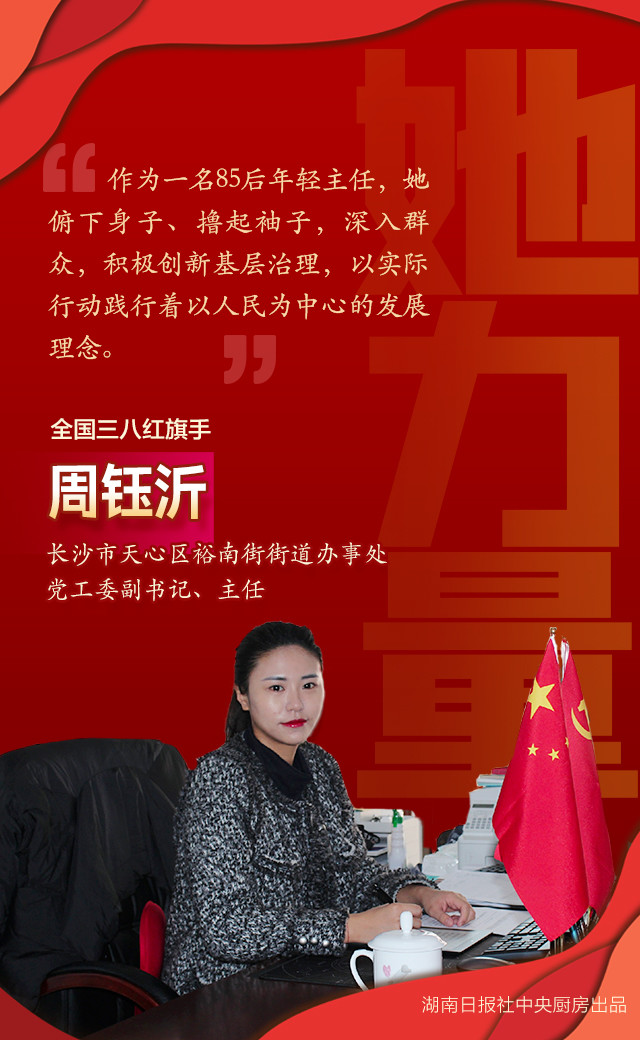 "她"力量 正绽放丨致敬湖南2020年全国三八红旗手