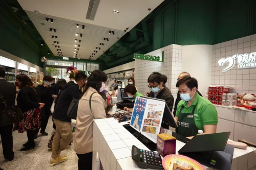 此前一直主做内地市场,除生鲜门店之外还有针对b端中小型餐饮的送菜