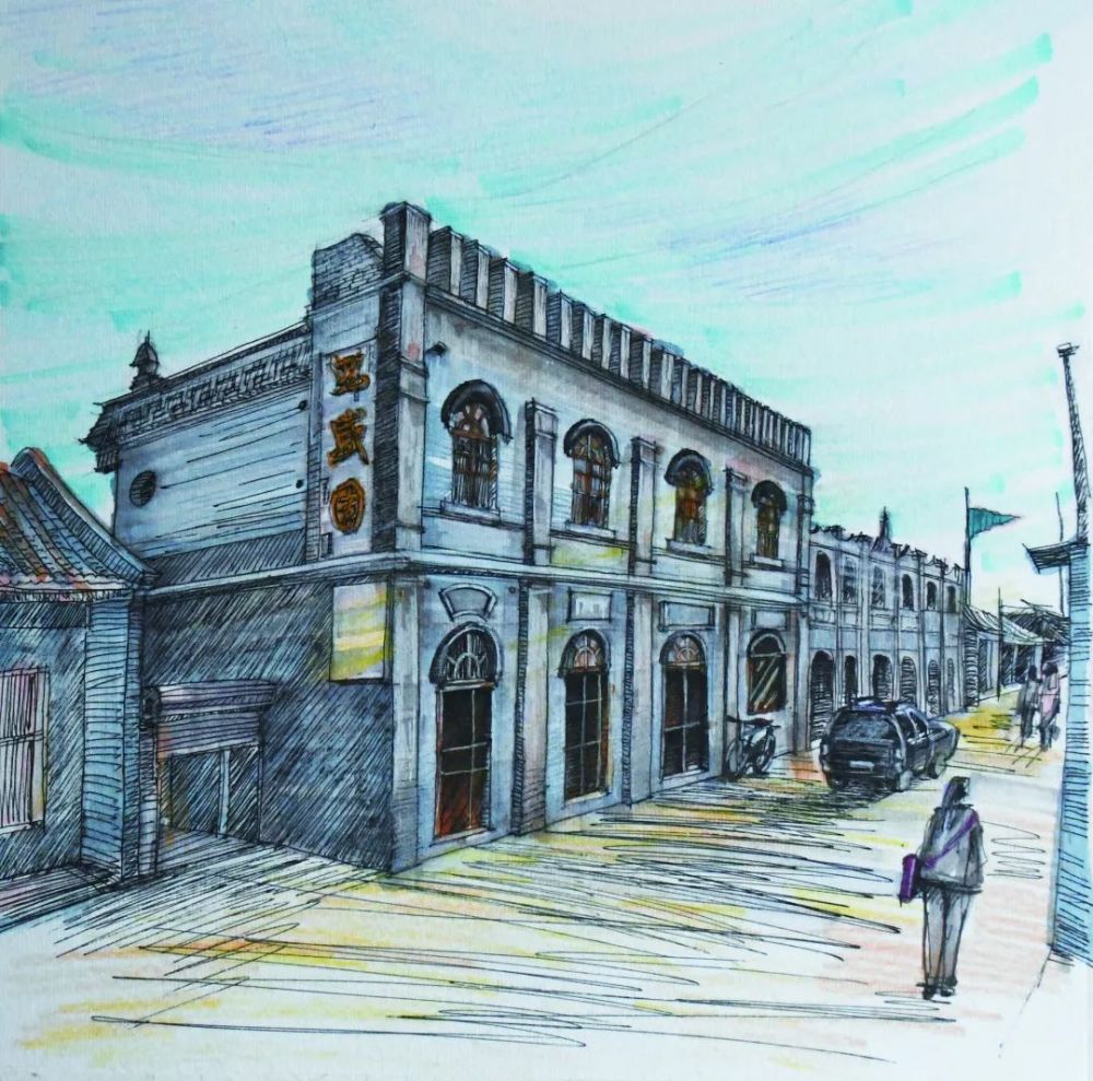 这就是保定伍绘古城上