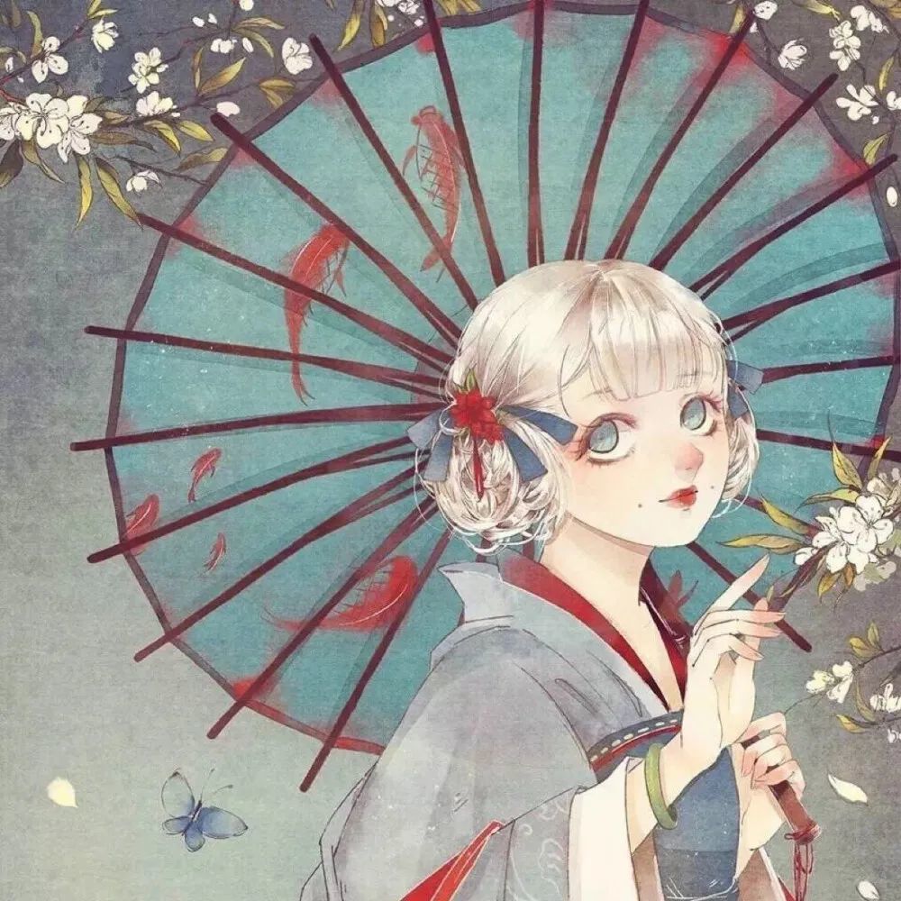 红色系古风女生头像 玲珑骰子安红豆 入骨相思知不知