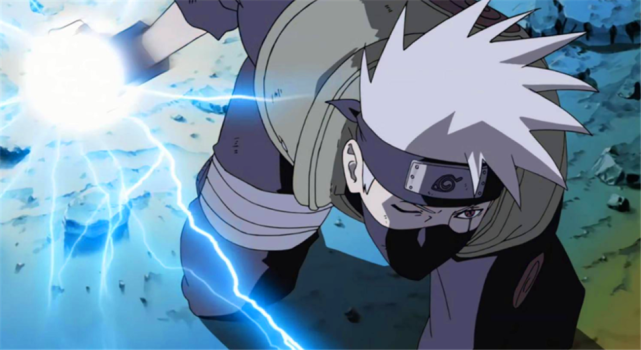 而以旗木卡卡西的天赋,也非常有可能把雷遁忍术和白牙刀术结合起来