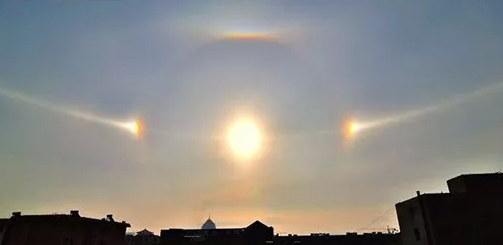 河南|天空“三个太阳”！魔幻！河南多地出现！