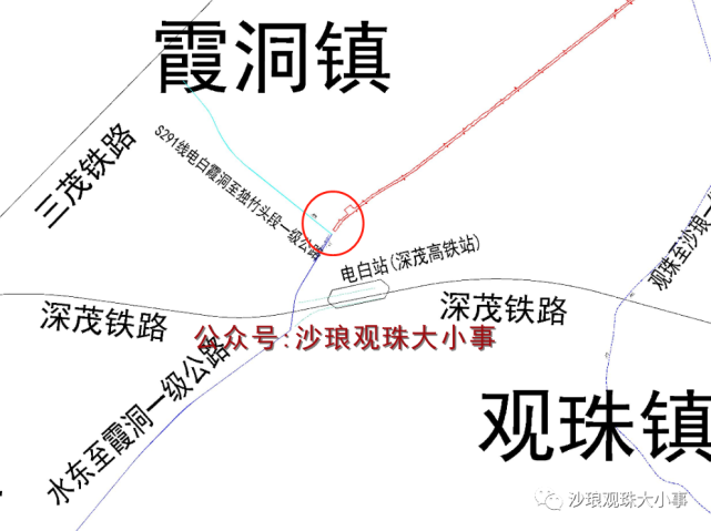 沙琅镇,罗坑镇改建工程国道325线电白罗坑至观珠和平段改建工程批前