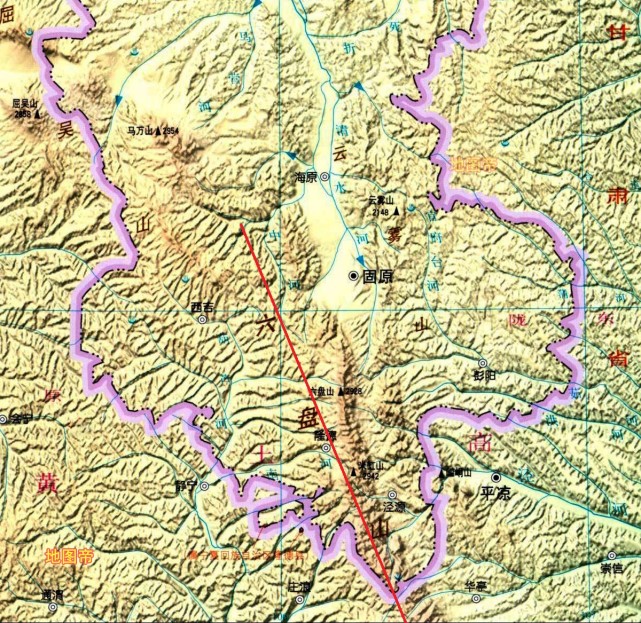 六盘山和六盘水相距约1400公里它们有什么关系