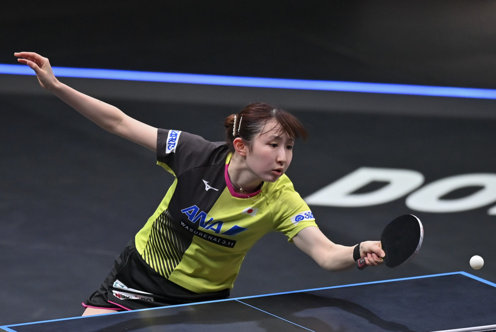 (体育)乒乓球——多哈wtt挑战赛:早田希娜获女单亚军