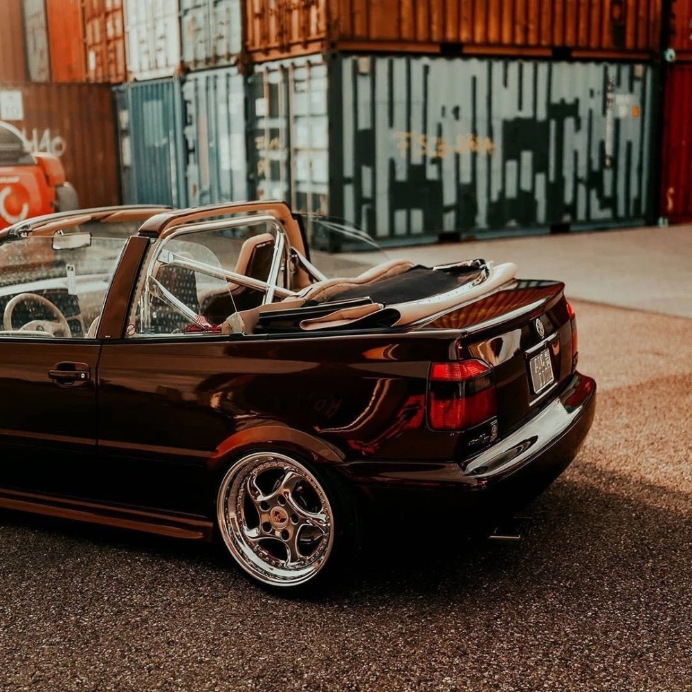 这颜值把隔壁德粉都馋哭了,犹如艺术品的改装高尔夫mk3_腾讯新闻