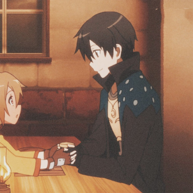 甜丧 低糖 动漫情头 恋爱和战斗 都要勇往直前 腾讯新闻