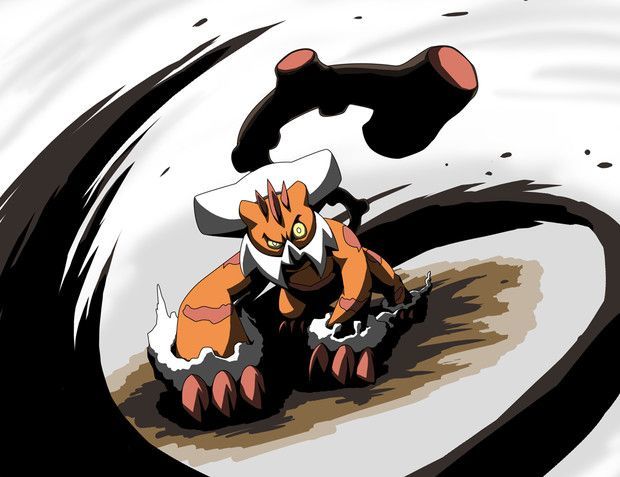 神奇宝贝里强大的地面系神兽游戏里你们收服过哪一个