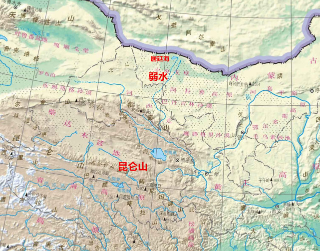 弱水大概位置 但是《山海经》中对于地理的记载,还是具有一定的