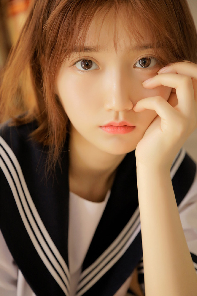 美女漂亮大学女学生,靓丽唯美