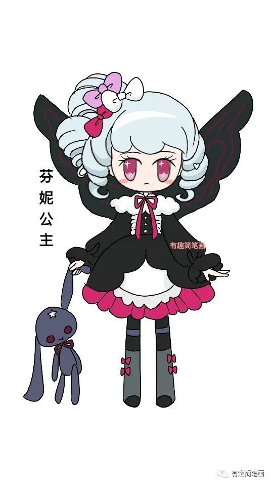 小女孩都喜欢的小花仙里的芬妮公主怎么画 - 265学校教育网