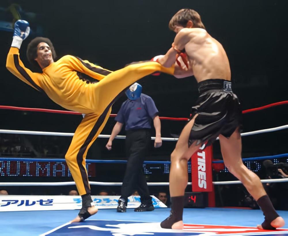 李小龙打泰国拳王图片