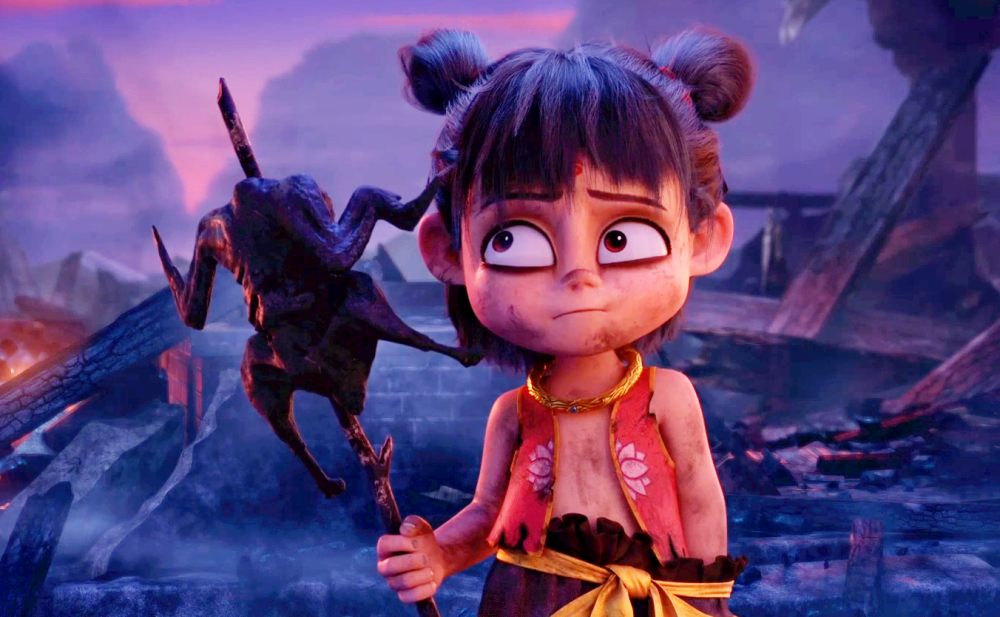 李焕英升内地影史第二哪吒贺图可爱贾玲回应更绝