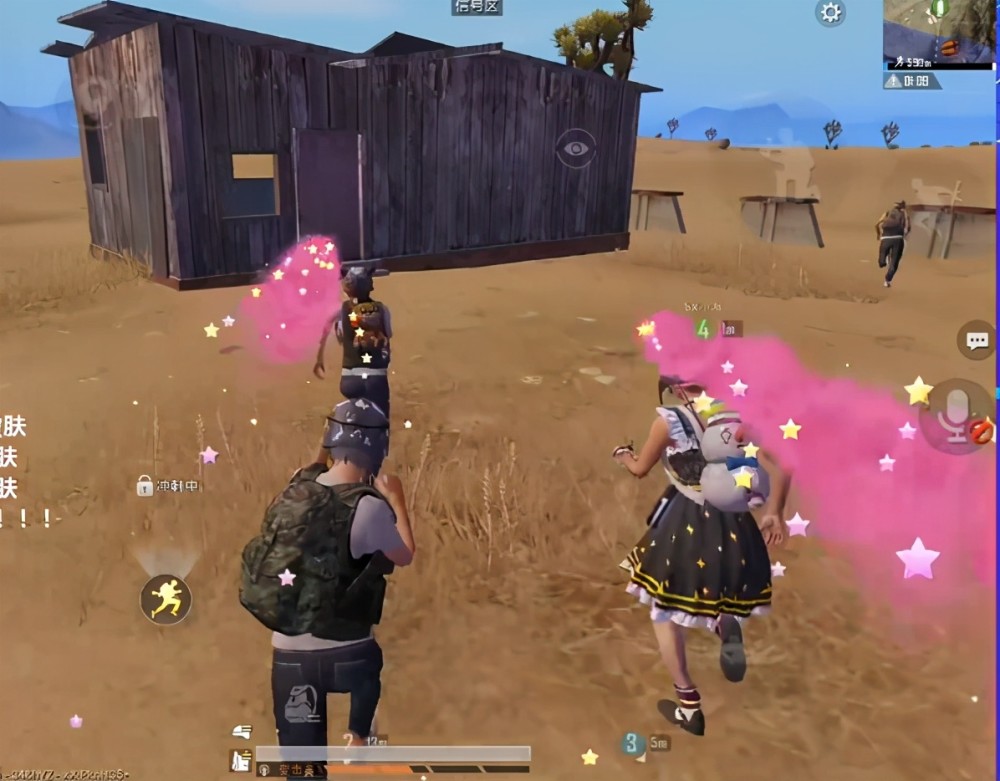 和平精英主播约战拳击馆单挑王小歪偷袭女主播不羡仙惨了