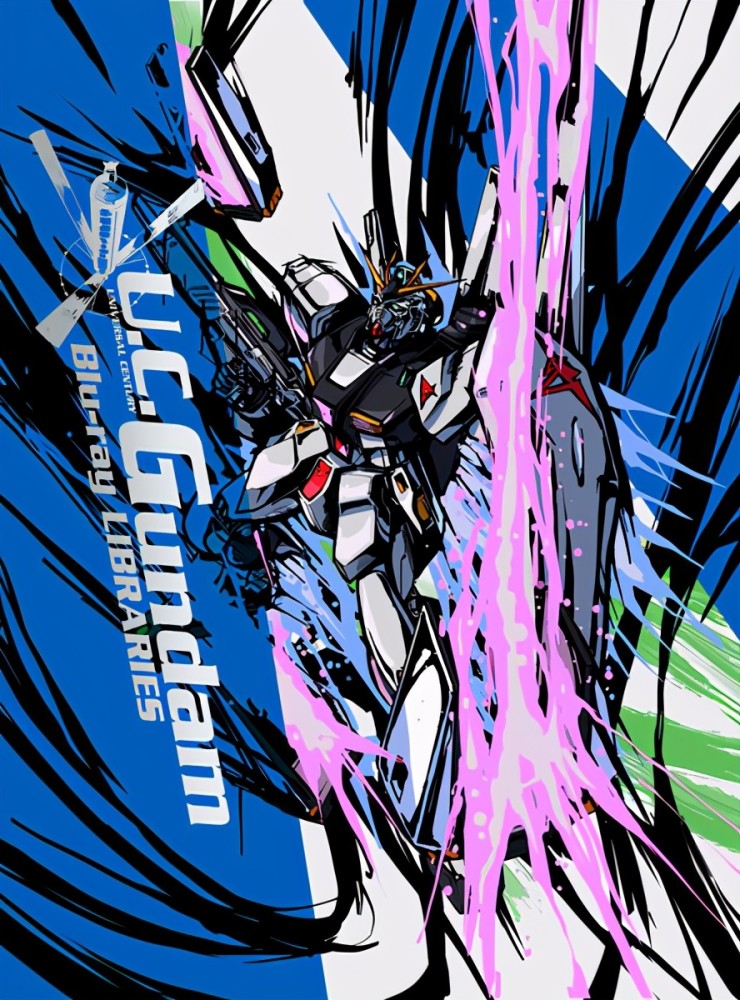 模玩控高达40周年纪念机甲插画哪张是你的最爱