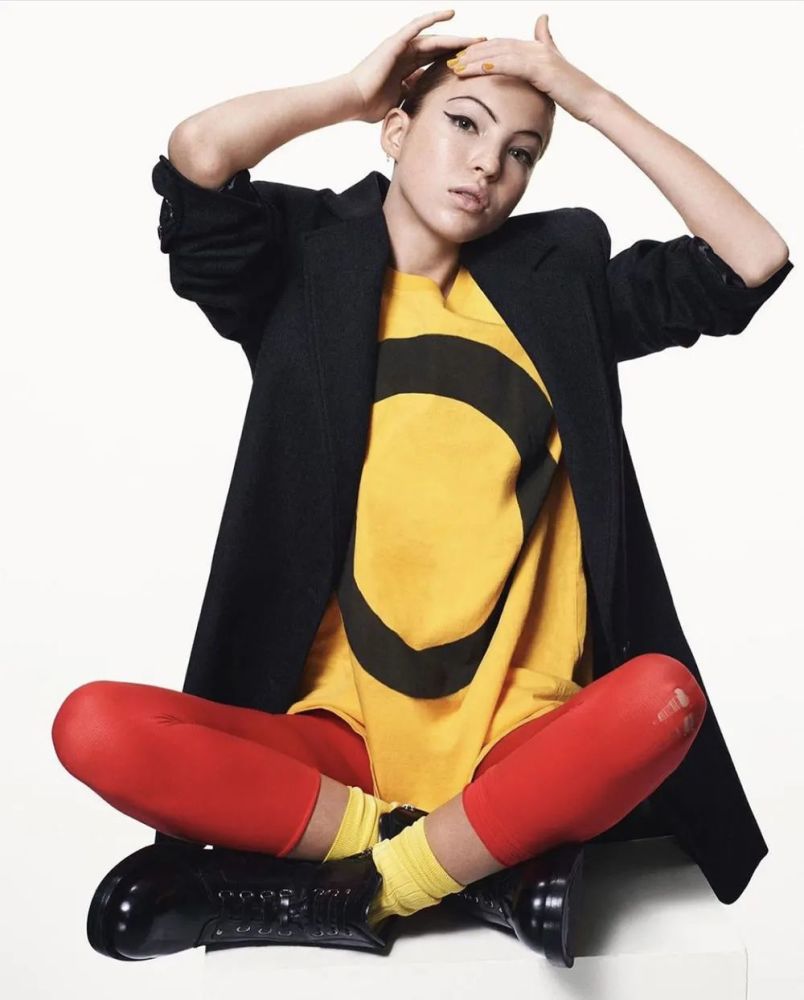 组图:"超模二代"lila moss写真大片